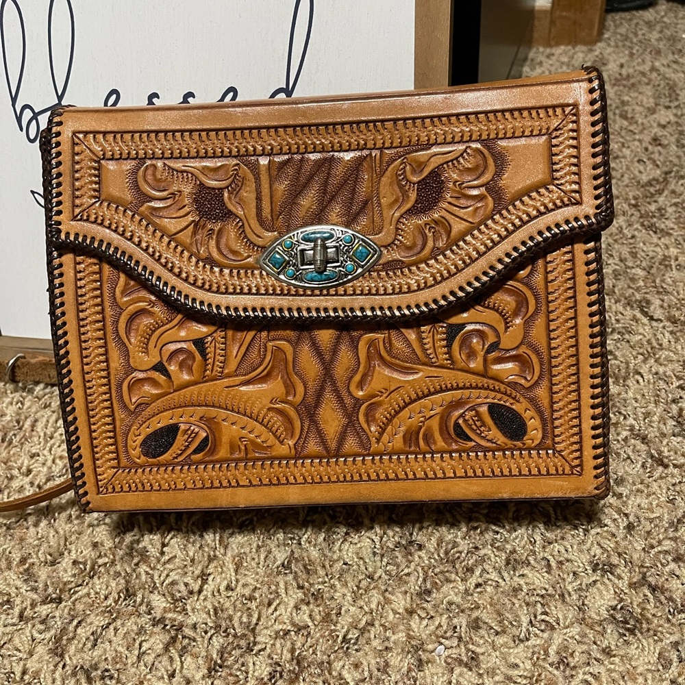 Leather purse